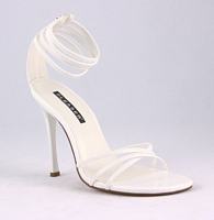 C-Fresh-36 White Strappy Sexy Sandal