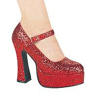 557-Eden-G 5 Inch Glitter Platform Shoes