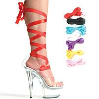 609-Bella/Kiss-295 6 Inch Stilletto Platforms With 7 Different C