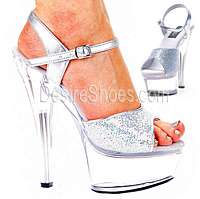 601-Juliet-G/Kiss-210 6 Inch Stiletto Shoe